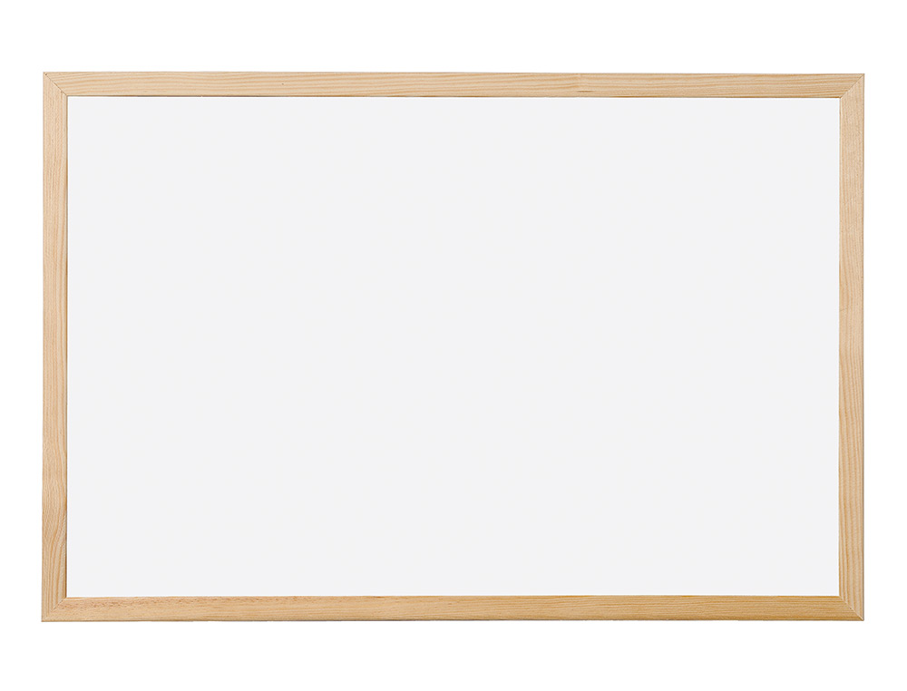 PIZARRA BLANCA Q-CONNECT MELAMINA MARCO DE MADERA 40X30 CM